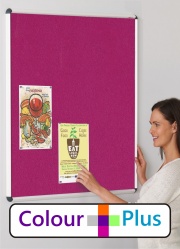 ColourPlus Aluminium Framed Notice Boards